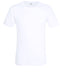 CECEBA Men's White Cotton T-Shirt – Fine Rib, Slim Fit, 1 Pack